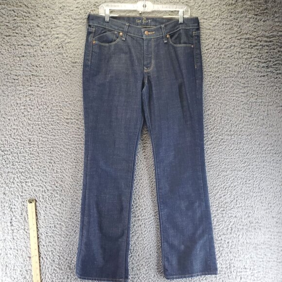 Old Navy Jeans Womens Size 10 Blue The Flirt Bootcut Stretch Mid-Rise Denim - Picture 1 of 12